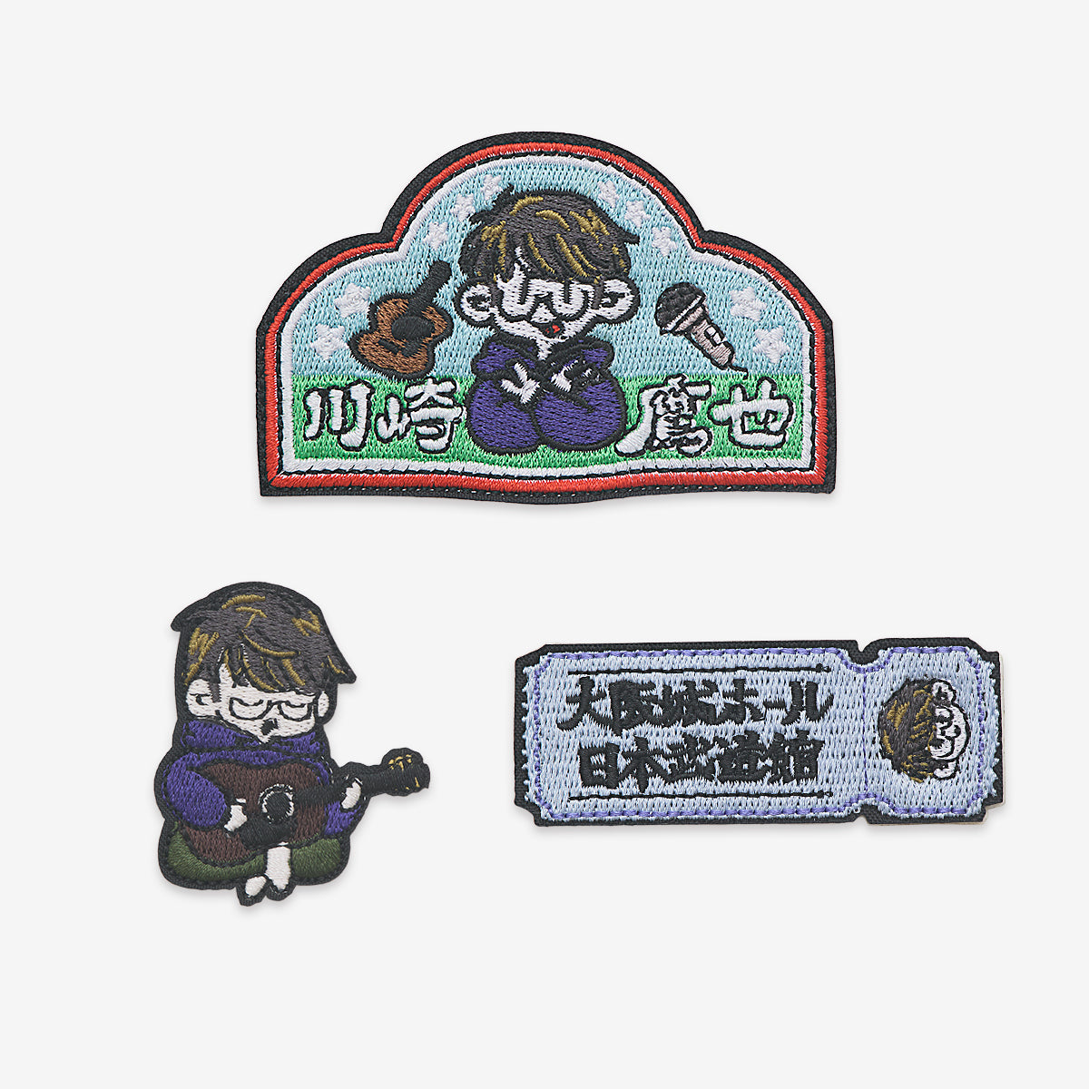 先行販売】まだ夢の中 -追加公演-刺繍ワッペンステッカーセットC