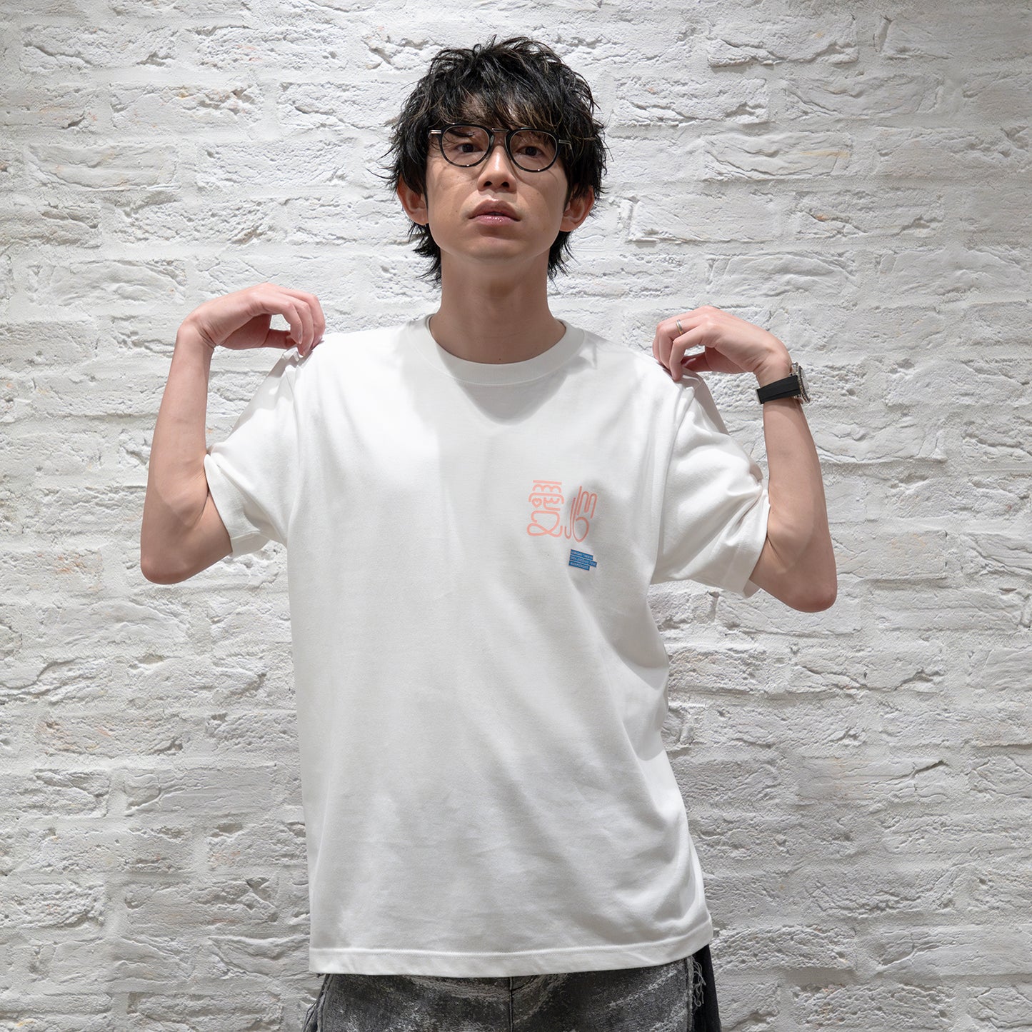 愛心 Tシャツ [ホワイト]