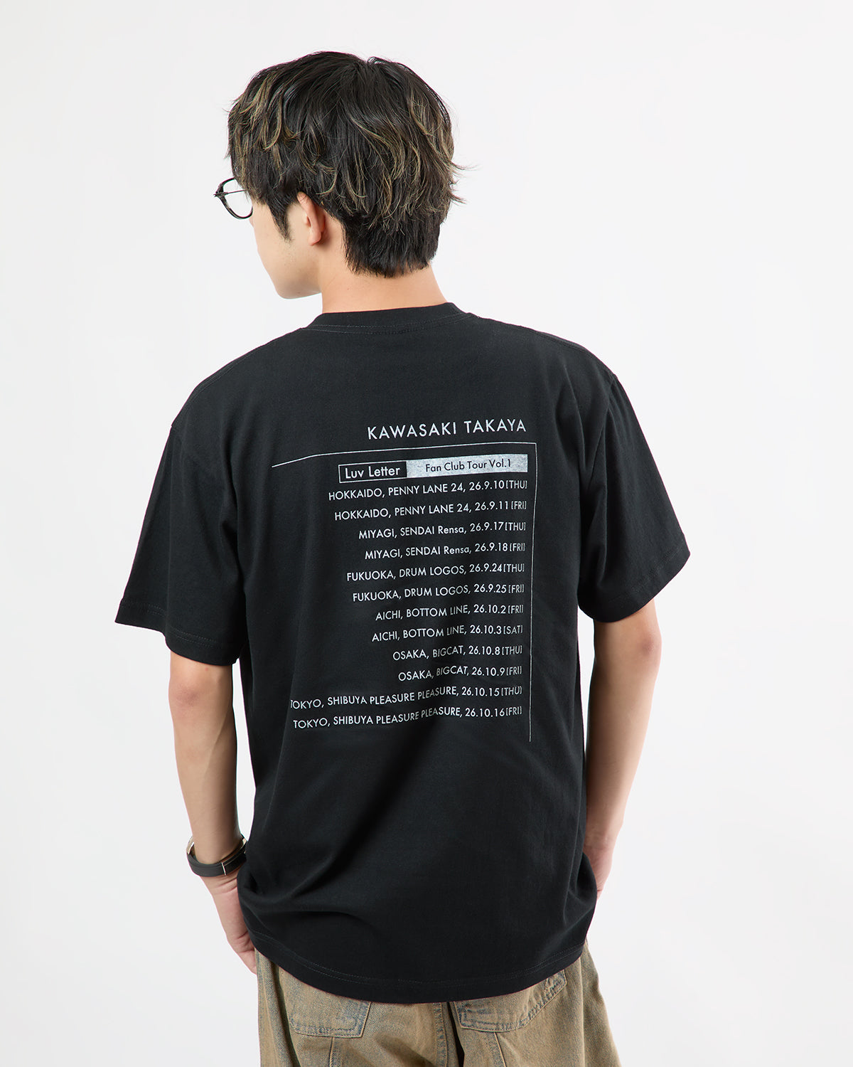 【先行販売】FAN CLUB TOUR 「Luv Letter vol.1」Tシャツ